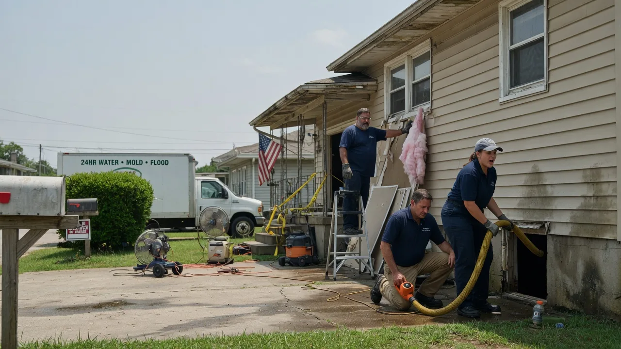 Water Damage Repair in Dilltown, PA near me